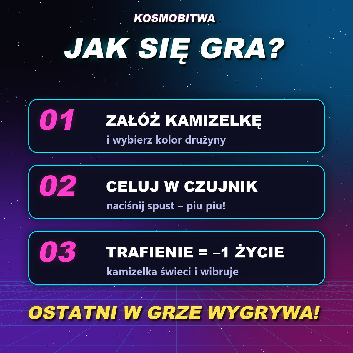 Jak się gra w laser tag – 3 kroki